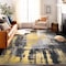 World Rug Gallery Modern Watercolor Abstract Design Area Rug 3'3'' x 5' Yellow 939YELLOW3X5 - alternate 2